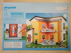 Playmobil Instrucciones de Construcción 9266 Vivienda Moderna A4, 24 Páginas - Imagen 1 de 1