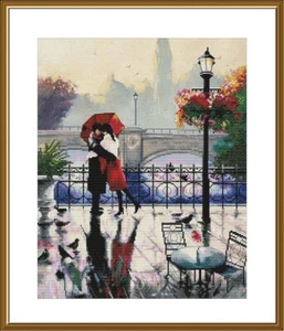 Creative Needlepoint Сross Stitch Embroidery Kit "Fountain of tenderness" DIY - Picture 1 of 1