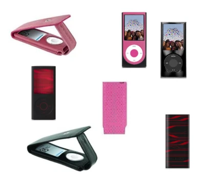 iPod Nano 4 Protective Case Cover Sleeve Skin Choice from Gear4 Belkin Exspect  - Image 1 of 2