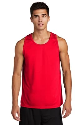 Camiseta sin mangas Sport-Tek Dri-Fit ligera que absorbe la humedad ST356 para hombre Foto 1 de 3
