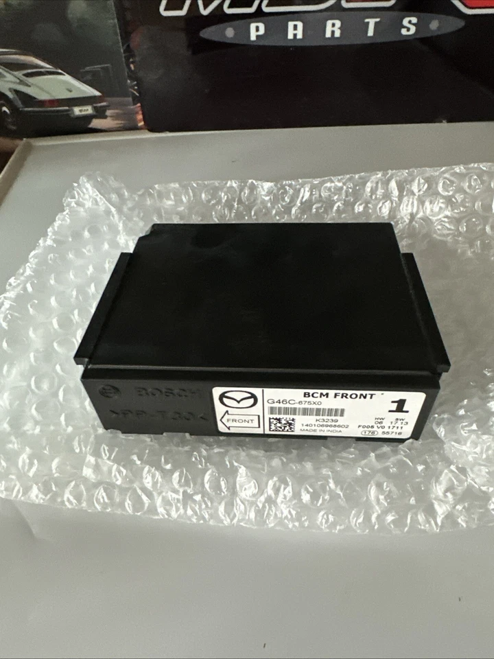 2015 - 2017 MAZDA 3/6/CX-5 MK3 BCM BODY CONTROL MODULE UNIT G46C-675X0 - Image 1 of 4