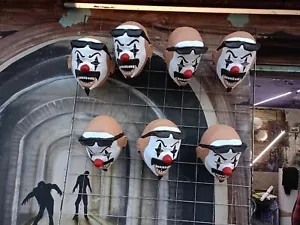 mask homies clown látex artesanal mexican handmade cholo chicano new - Picture 1 of 1