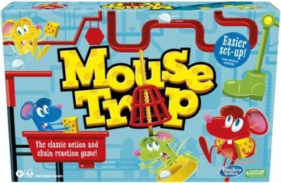 Hasbro Gaming Mouse Trap Board Game for Kids Ages 6 and Up, Classic Kids Game fo - Image 1 of 4