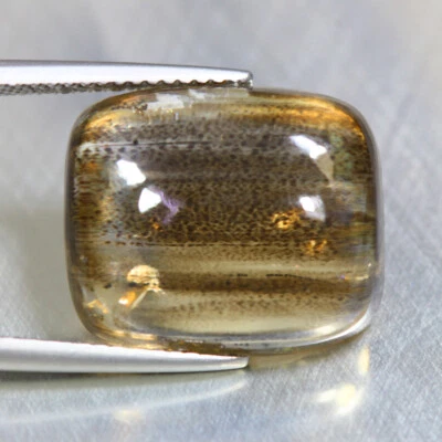 13.87 Cts_Antique Gem Collection_100 % Natural Unheated Rainbow Rutile Scapolite - Image 1 of 3