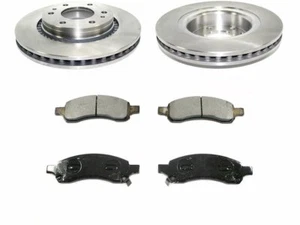Front Brake Pad and Rotor Kit 5WQQ93 for GMC Envoy 2006 2007 2008 2009 - Picture 1 of 1
