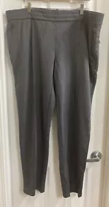 NWT Emporio Armani Logo Sweatpant Men's 3XL Gray Knit Modal Trousers - Picture 1 of 5