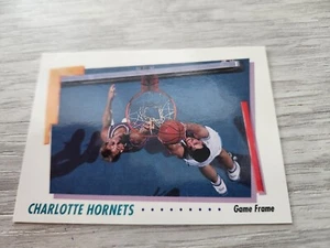 1991-92 SkyBox Charlotte Hornets Card # 407 MINT Game Frame - Picture 1 of 2