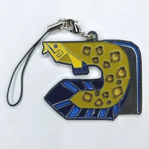 Monster Hunter Endemic Life 1.5" Goldenfish Icon Stained Glass Charm Keychain - Bild 1 von 3