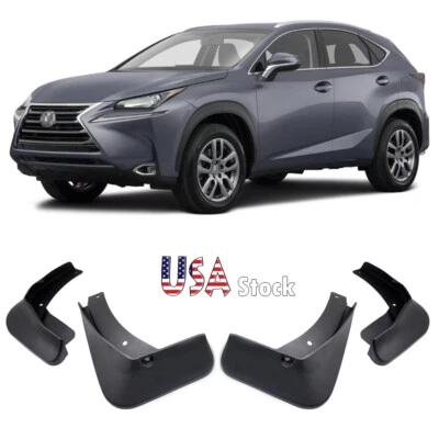 Para-lamas de carro protetores contra respingos novo para Lexus NX 300h / NX 200t 15-17 - Imagem 1 de 4