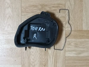 Scheinwerferabdeckung Deckel Schutzkappe mit halteklammer VW Touran rechts - Bild 1 von 2