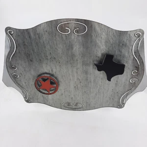 Tablero magnético de metal con soporte de escritorio para imanes mapa de Texas y peso ligero de estrellas - Imagen 1 de 8