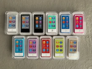 Apple iPod Nano 7. Generation 7G 16GB -diverse Colours New Sealed - Picture 1 of 14
