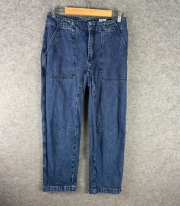 Rag & Bone Jeans Womens Size UK W30 L27 Blue Kaihara Denim Leyton Ankle Pants 4 - Picture 1 of 13