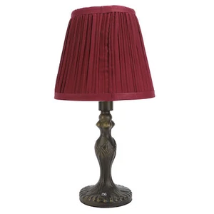 Fabric Desk Lamp Cordless Touch Dimmable Rechargeable Vintage Decorative Nigh - Picture 1 of 22