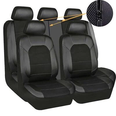 Breathable Car Seat Cover Full Set For Honda Accord/Civic/CR-V/Clarity/Insight - Image 1 of 4
