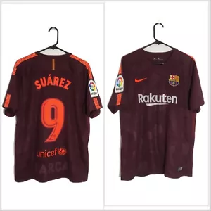 Suarez 9 Barcelona Large 2017 18 3rd Shirt Nike Top Zustand 847253 683 - Bild 1 von 24