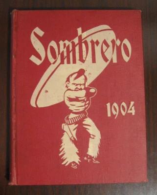 1904 Sombrero University of Nebraska Yearbook Cornhusker Football Johnny Bender - Image 1 of 4