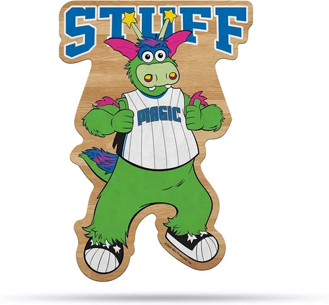 Orlando Magic Pennant Shape Cut Mascot Logo Cover