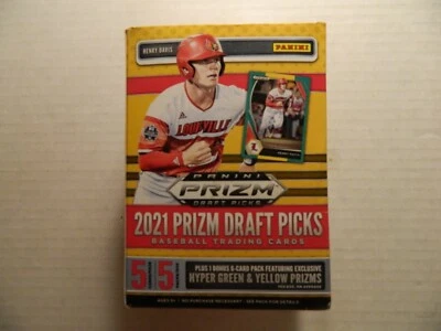 2021 Panin Prizm Draft Picks Baseball Base & Insert Cards U Pick - Image 1 of 4
