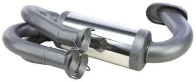 MBRP SS Race Performance Exhaust Silencer Muffler for Polaris XCR 800 99-03 - Image 1 of 3
