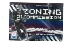 Donruss Elite Zoning Commission 2006 negro #29 Willis McGahee/500 billetes de búfalo - Imagen 1 de 2