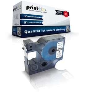 Drucker Schriftband für Dymo LABELMANAGER 120 P 150 160 200 - Office Line Serie - Bild 1 von 3