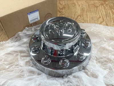 CHROME REAR WHEEL CENTER CAP CAB & CHASSIS DODGE RAM 11-18 4500 & 5500 OEM MOPAR - Image 1 of 4