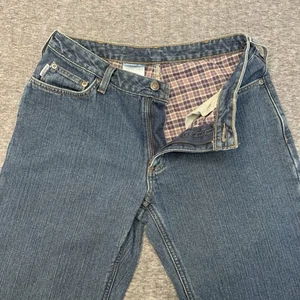 Damenjeans 6 x 30 Carhartt Relaxed Fit Flanell gefüttert Dark Wash Denim WB022 - Bild 1 von 12