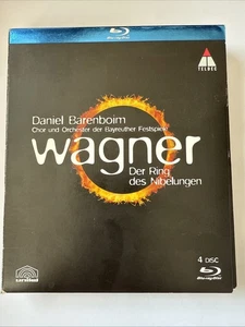 Richard Wagner Der Ring Des Nibelungen (4 Disc Blu-ray) Daniel Barenboim (CX99) - Picture 1 of 5