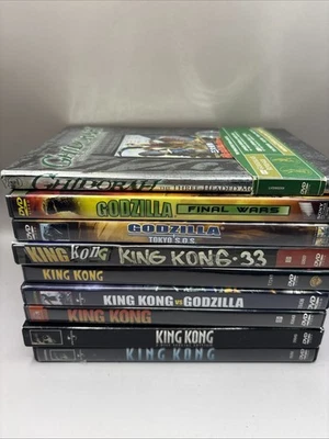 Godzilla & King Kong DVD Lot (9) – Final Wars, Tokyo S.O.S., 1933  - Image 1 of 4
