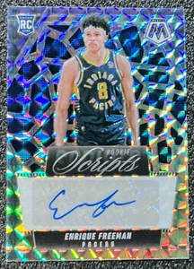 Mosaico Panini Enrique Freeman 2024-25 #MS-FRE Mosaic Scripts Prizm (RC, AU) - Imagen 1 de 2