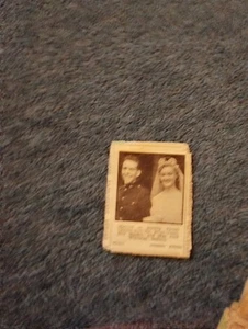 Sk189 Ephemera 1957 Imagen Boda Brian Gates June Wilcocks Bodmin - Imagen 1 de 1