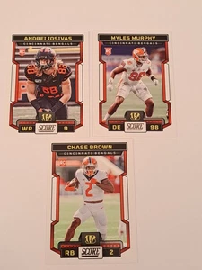 2023 Score Football Cincinnati Bengals (3) Rookie Card Lot - Picture 1 of 6