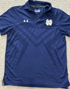 Under Armour Poloshirt Herren Small Dame Shirt Fighting Irish Heatgear NCAA - Bild 1 von 9