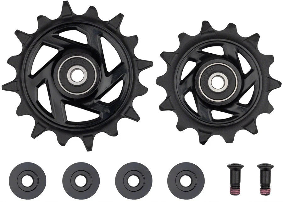 SRAM GX/X0 Eagle T-Type AXS Rear Derailleur Pulley Kit - 14t Upper and 16t Lower - Image 1 of 1