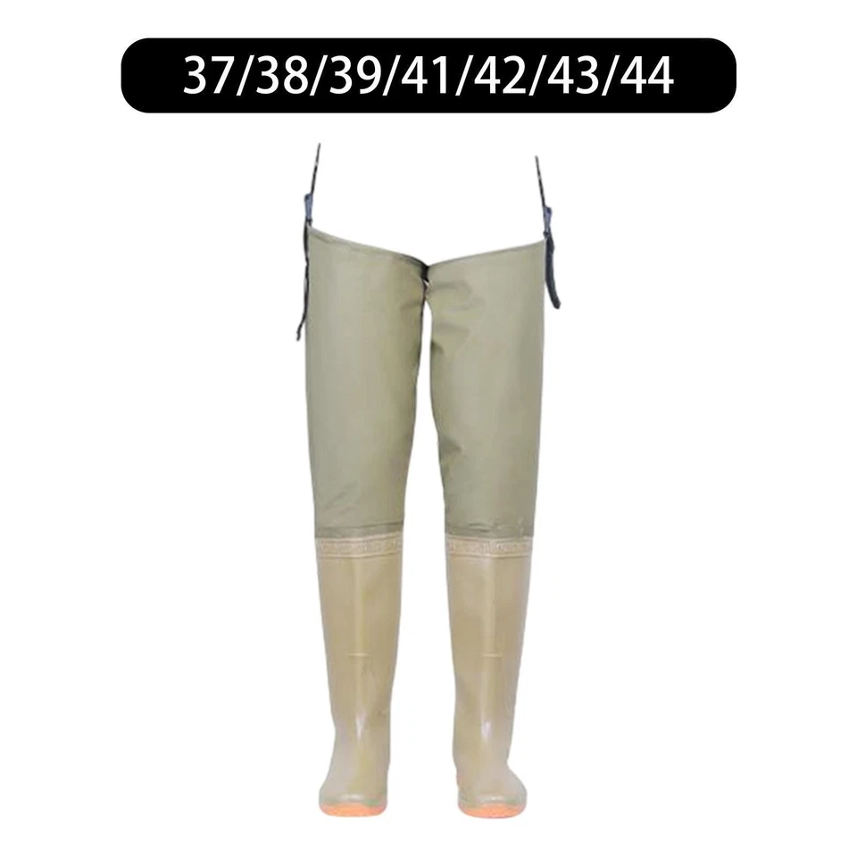 Waders Hip che ovadano stivali d'anca in PVC Bootfoot Gardening Rain Boot - Immagine 1 di 1