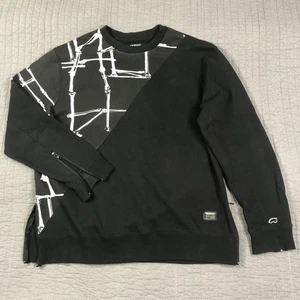 Trukfit Sweatshirt Herren 2XL schwarz Skelett Grafik 82 Rundhals Urban Street Wear - Bild 1 von 24