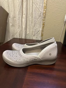 Zapatos de barco elásticos sin cordones lavables Bzees Fusion talla 10 M - Imagen 1 de 9