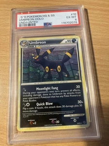 PSA 6 HG SS Umbreon Holo Undaunted 2010 Pokemon - Bild 1 von 2