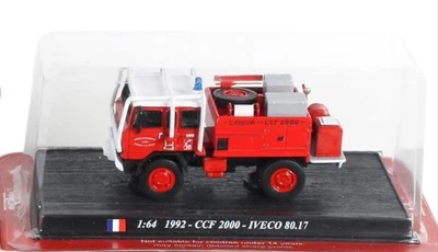Del Prado Fire Engines of the World 1:64 1992- CCF 2000-IVECO 80.17 - Image 1 of 4