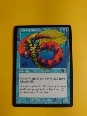 Lord of Atlantis  Merfolk Lord Timeshifted MTG Card. Altered Art. as pics. CB? - Image 1 of 4
