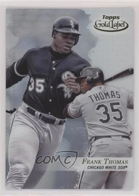 2017 Topps Gold Label Class 3 Frank Thomas #52 HOF - Image 1 of 2