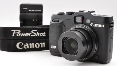 Canon PowerShot G16 12.1MP Compact Digital Camera Near Mint From Japan 0226 - Image 1 of 4