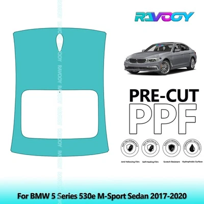 Kit PPF de protección de pintura precortada para BMW Serie 5 530e M-Sport Sedán 2017-2020 Foto 1 de 4