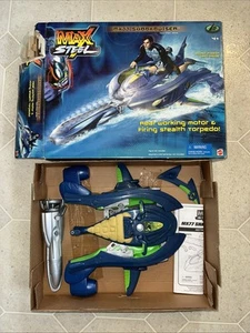 MAX STEEL 2000 MX77 SHARKRUISER FAST KOMPLETT IN BOX MIT ANLEITUNG - Bild 1 von 12