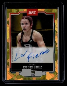 PIERA RODRIGUEZ 2025 Topps Chrome UFC SAPPHIRE GOLD AUTO #40/50 - Picture 1 of 2