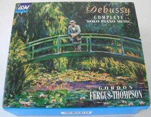 Debussy Complete Solo Piano Music Fergus-Thompson 5 CD - Foto 1 di 1
