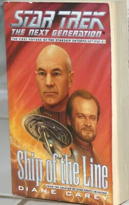 Star Trek: The Next Generation Ser.: Ship of the Line by Diane Carey and... - Picture 1 of 2