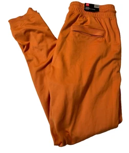 NWT Men’s 2XL Under Armour Sport Style loose joggers Orange pants NEW MSRP:$59 - Picture 1 of 7