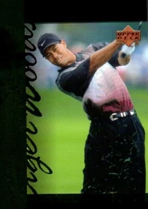 TIGER WOODS 2001 Upper Deck Tiger's Tales #TT23 Rookie Year Golf Card - Picture 1 of 1